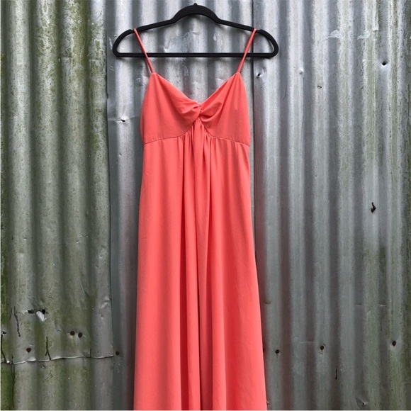 Show Me Your MUMU Magnolia Maxi Dress Salmon - Picture 5 of 8